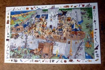 Djeco 100 st -Titel: Puzzelobservatie met poster - compleet beschikbaar voor biedingen