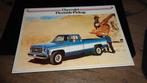Folder USA model CHEVROLET FLEETSIDE  PICKUP, Ophalen of Verzenden, Nieuw, Chevrolet