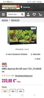 Aquarium Juwel Rio LED 125L NIEUW, Dieren en Toebehoren, Vissen | Aquaria en Toebehoren, Ophalen, Nieuw, Leeg aquarium