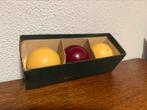 Vintage set of pool balls., Sport en Fitness, Biljarten en Poolen, Ophalen of Verzenden, Zo goed als nieuw, Pooltafel
