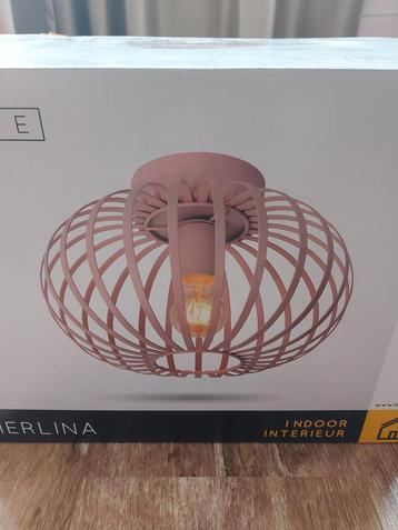 Plafond lamp Merlina - oud roze (NIEUW!)