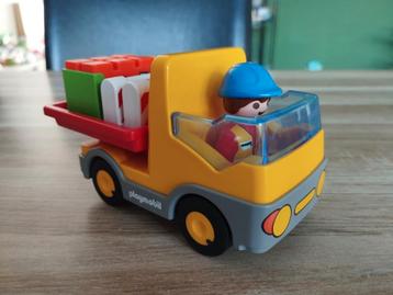 Playmobil 123 Vrachtwagen met laadklep 6960 beschikbaar voor biedingen