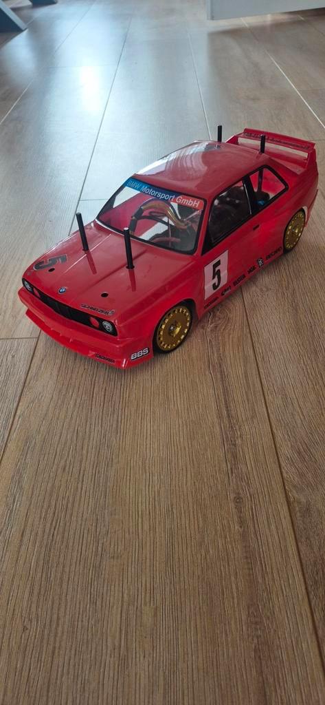 BMW E30 M3 RC Body 1:10 - Team C - Nieuwstaat, Hobby en Vrije tijd, Modelbouw | Radiografisch | Auto's, Zo goed als nieuw, Auto onroad