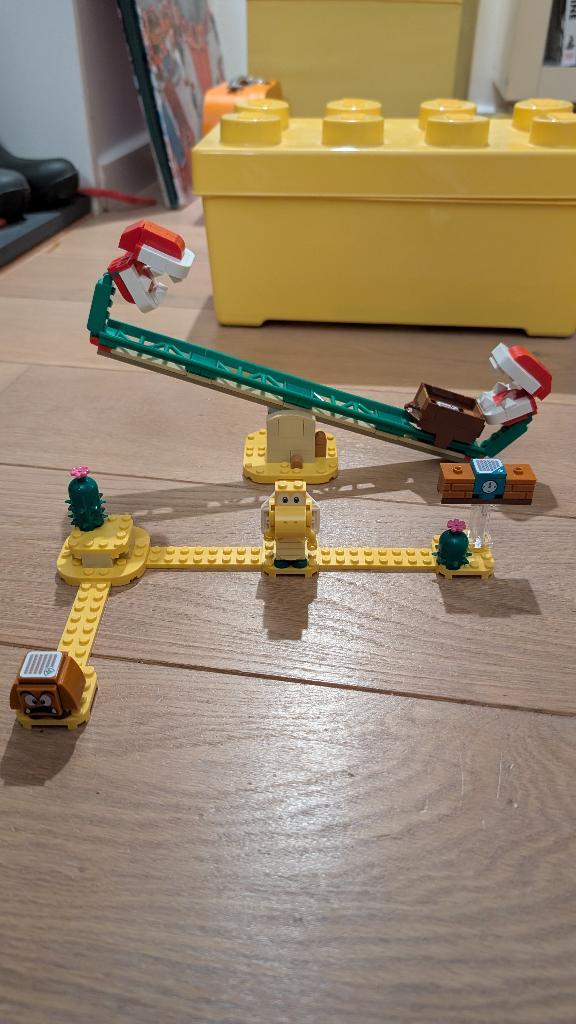 Lego Super Mario Piranha Plant Power Slide 71365, Kinderen en Baby's, Speelgoed | Duplo en Lego, Zo goed als nieuw, Lego, Complete set