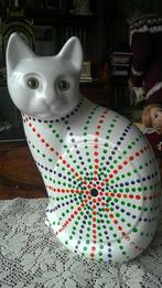 mooie aardewerk beeld van een kat., Ophalen of Verzenden