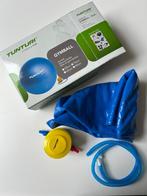 Tunturi Fitnessbal 55cm, inclusief pomp, kleur blauw, Ophalen, Zo goed als nieuw, Fitnessbal