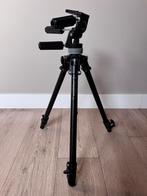 Manfrotto Professioneel Camera Statief, Gebruikt, Minder dan 150 cm, Met balhoofd, Ophalen of Verzenden