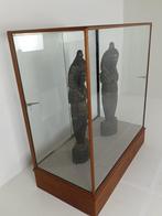 Antieke Museum Vitrinekast – Tijdloos & Karaktervol, Ophalen, ., 25 tot 50 cm, .