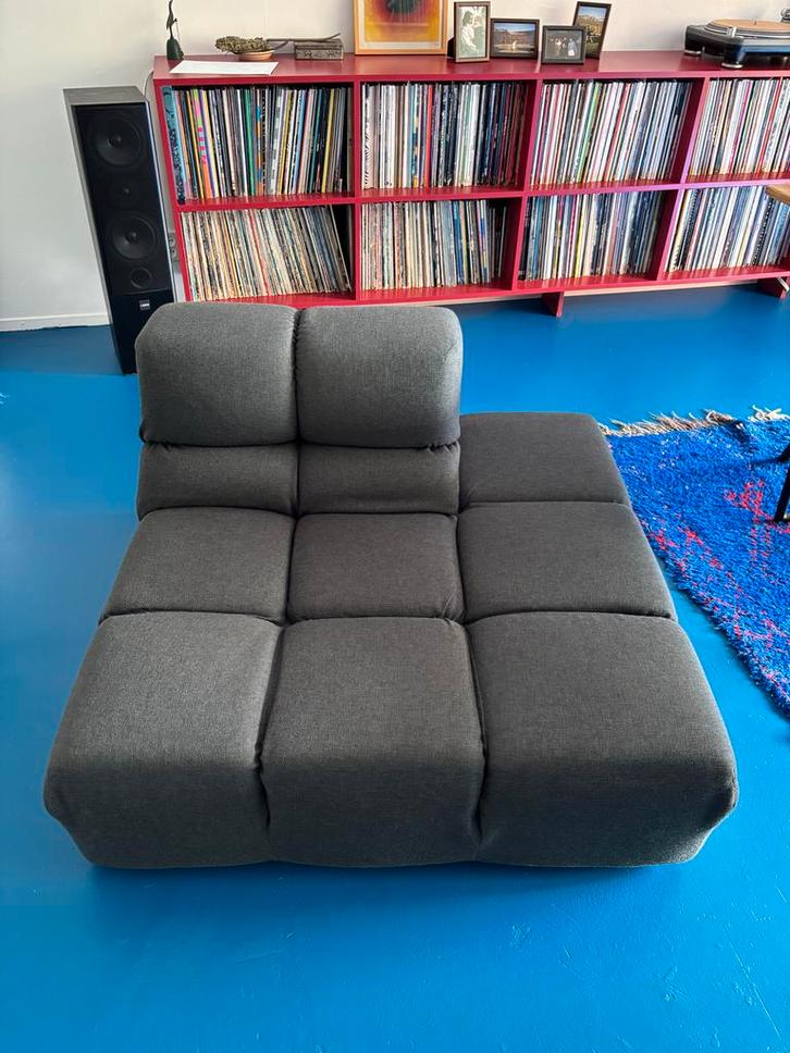 B&B Italia Tufty Time - Donkergrijs, Huis en Inrichting, Banken | Sofa's en Chaises Longues, Zo goed als nieuw, Tweepersoons, Minder dan 150 cm