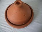 tajine tajinebig terracotta marokko keukenbraden koken, Overige materialen, Gebruikt, Overige typen, Ophalen of Verzenden