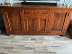Mooi dressoir van echt teakhout ., Ophalen, Met plank(en), Teakhout, Zo goed als nieuw