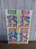 Bassie en Adriaan op reis door Europa deel 2,3,5,6 CNR vhs, Cd's en Dvd's, Gebruikt, Alle leeftijden, Kinderprogramma's en -films