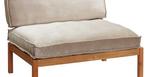 Kussenset Taupe - Baza - Kwantum - Nieuw, Ophalen of Verzenden, Nieuw, Hout, 100 tot 125 cm