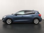 Ford Focus EcoBoost 125PK Titanium Business | Trekhaak | Win, Gebruikt, Blauw, Lichtsensor, Origineel Nederlands