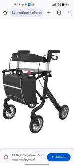 Rollator rehasense streamer CF carbon maat M, Diversen, Rollators, Ophalen of Verzenden, Lichtgewicht, Zo goed als nieuw
