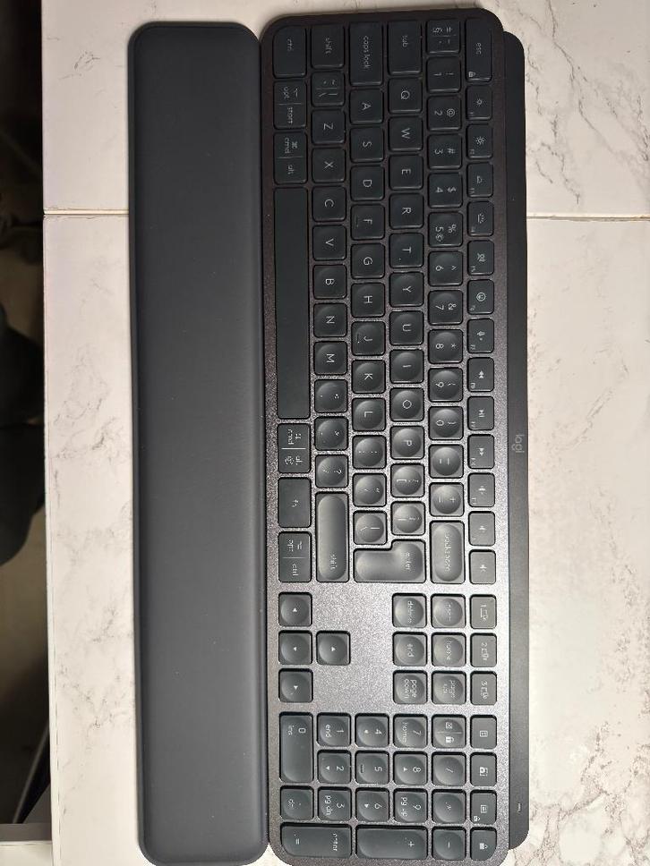 Logitech MX Keys S, Computers en Software, Toetsenborden, Gebruikt, Qwerty, Draadloos, Ophalen of Verzenden