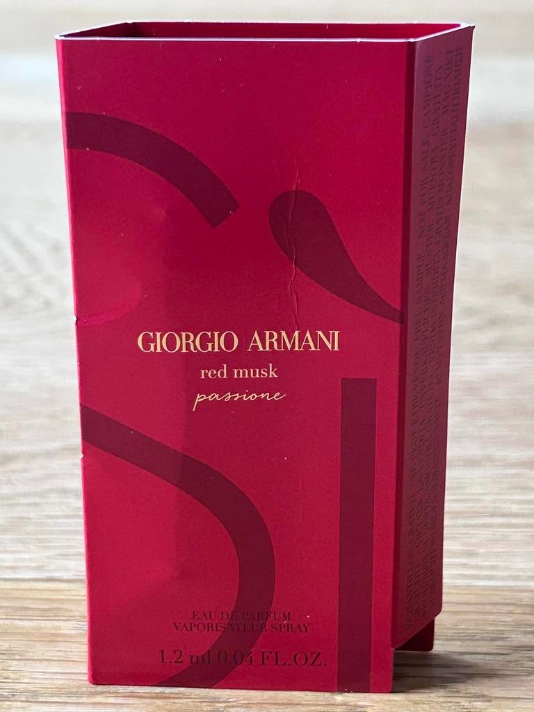 Giorgio Armani - Sì -Passione - Red Musk - Eau de Parfum, Ophalen of Verzenden, Nieuw