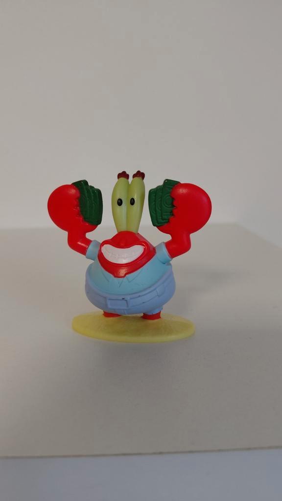 Mr krabs Spongebob, Verzamelen, Poppetjes en Figuurtjes, Zo goed als nieuw, Ophalen of Verzenden