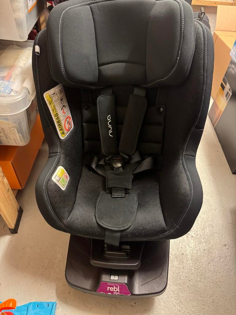 Nuna Rebl plus i-Size autostoel 2 richtingen, Verstelbare rugleuning, Gebruikt, 0 t/m 18 kg, Isofix