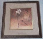 Litho Schilderij Roos Achter Glas met Lijst, Ophalen