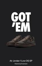 Air Jordan 1 - Velvet Brown and Dark Mocha Size 41, Kleding | Heren, Schoenen, Ophalen, Zo goed als nieuw, Bruin