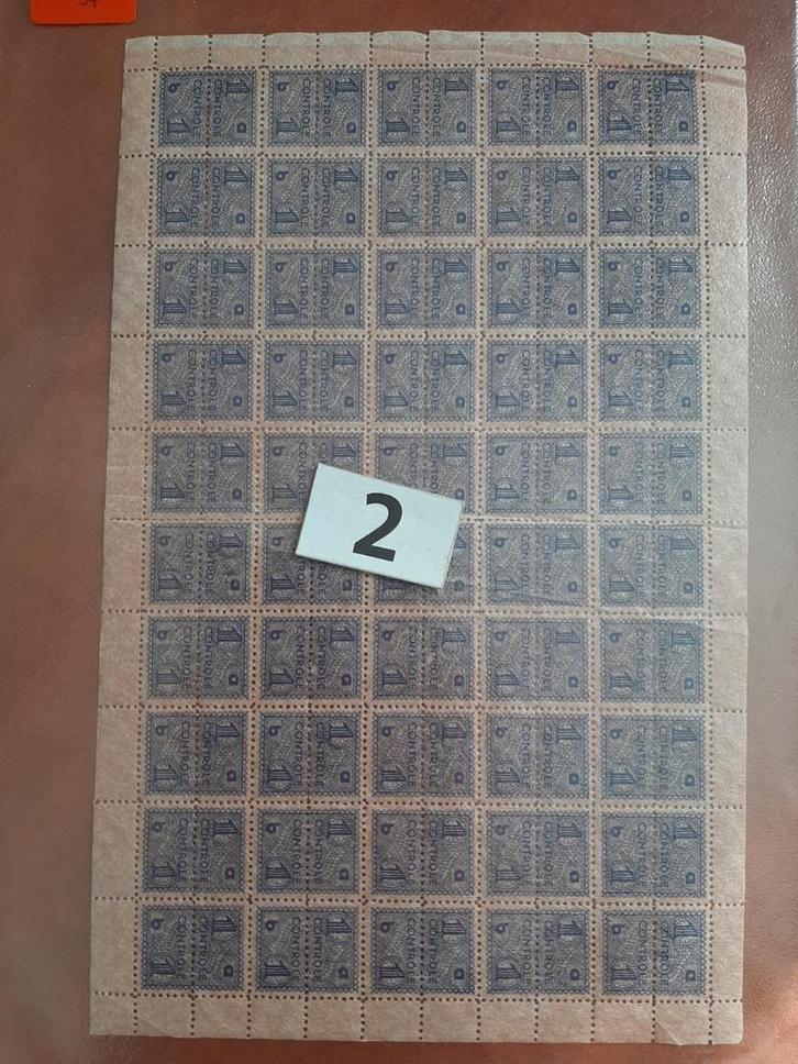 Persoonsbewijs  controlezegel  zegels, Verzamelen, Militaria | Tweede Wereldoorlog, Landmacht, Boek of Tijdschrift, Nederland