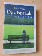 DE AFSPRAAK door Jetty Hage, Ophalen of Verzenden, Zo goed als nieuw, Nederland