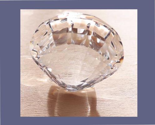 Swarovski Sint Jacobsschelp met doos en certificaat, Verzamelen, Swarovski, Zo goed als nieuw, Figuurtje, Ophalen of Verzenden