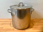 Grote RVS pan. 20 liter, Huis en Inrichting, Keuken | Potten en Pannen, Ophalen of Verzenden, Zo goed als nieuw