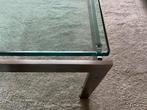 Metaform Salontafel - Hank Kwint - Glas & Metaal, Huis en Inrichting, Gebruikt, 100 tot 150 cm, Ophalen of Verzenden, Glas