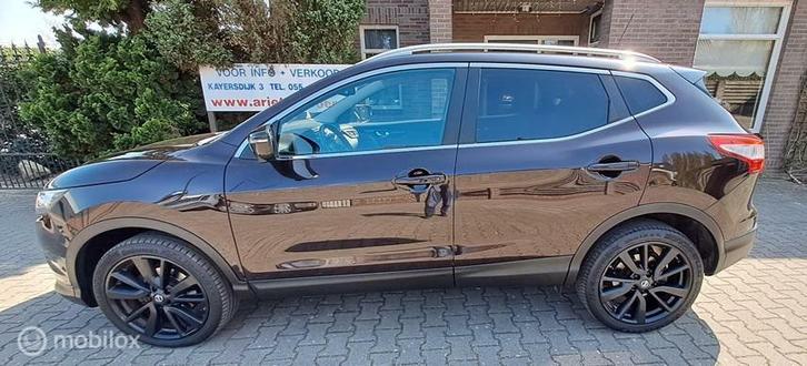 Nissan Qashqai 1.6 CR CONTROL, AIRCO, LEER, NAVI, LM, Auto's, Nissan, Te koop, Qashqai, 360° camera, ABS, Achteruitrijcamera, Airbags