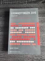 Loonheffingen - Sander Verbeke - opgaven 2015, Ophalen of Verzenden, Zo goed als nieuw, Sander Verbeke