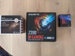 Intel i7-9700k + Moederbord en Noctua CPU Cooler, Ophalen of Verzenden, Zo goed als nieuw