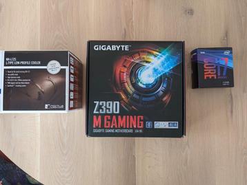 Intel i7-9700k + Moederbord en Noctua CPU Cooler beschikbaar voor biedingen