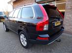 Volvo XC90 2.5 T Momentum Automaat / leder / 7 Persoons LPG, Auto's, Volvo, Parkeersensor, Gebruikt, Zwart, Blauw