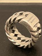 Buddha to Buddha Ring Chain 925 Zilver Maat 20, Sieraden, Tassen en Uiterlijk, Ringen, Gebruikt, 20 of groter, Ophalen of Verzenden