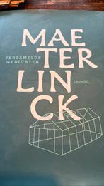 Joris De Zutter - Verzamelde gedichten - Maurice Maeterlinck, Ophalen of Verzenden, Zo goed als nieuw, Joris De Zutter
