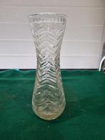 vaas glas geslepen rond, Huis en Inrichting, Woonaccessoires | Vazen, Ophalen of Verzenden, 'T Olde Gre-j, Info@toldegrej.nl, Endepoelstraat 20f Didam