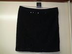 AIRFIELD zwart kanten rokje met aan de boord steentjes, Kleding | Dames, Rokken, Zwart, Maat 46/48 (XL) of groter, Nieuw, Ophalen of Verzenden