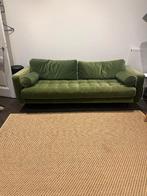 Green Velvet Sofa, Driepersoons, 75 tot 100 cm, Ophalen of Verzenden, Zo goed als nieuw