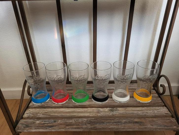 Complete set Coca Cola glazen Mc Donalds 2012 Olympische sp, Verzamelen, Glas en Borrelglaasjes, Gebruikt, Frisdrankglas, Ophalen