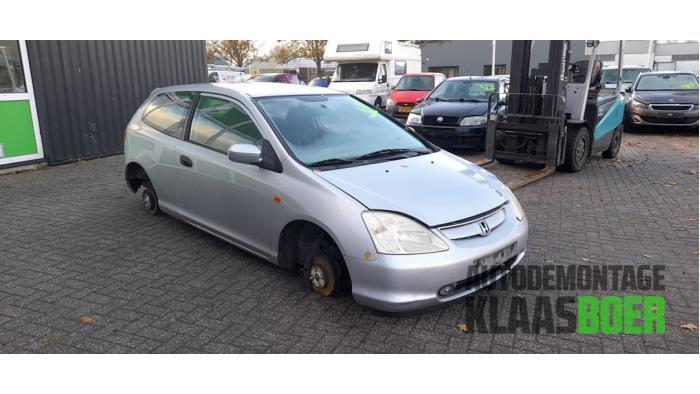 Portier 2Deurs rechts van een Honda Civic (NH623M), Auto-onderdelen, Carrosserie en Plaatwerk, Deur, Honda, Gebruikt, 6 maanden garantie