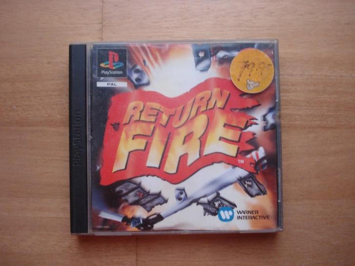 Return fire ps1, Spelcomputers en Games, Games | Sony PlayStation 1, Zo goed als nieuw, Racen en Vliegen, 1 speler, Vanaf 3 jaar