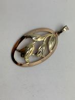 Z754 Prachtige zilveren TEKA hanger, Sieraden, Tassen en Uiterlijk, Antieke sieraden, Ophalen of Verzenden, Zilver, Hanger