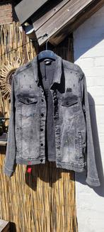 Spijkerjas AH6 grijs/zwart nieuw, Kleding | Heren, Ophalen of Verzenden, Nieuw, Maat 52/54 (L), Grijs