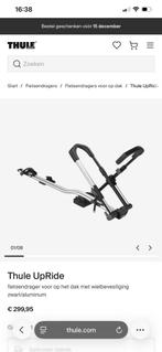4x Thule Upride Dak Fietsendragers, Ophalen, 3 fietsen of meer, Brede banden, Zo goed als nieuw