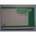 Datsun Cherry Model N10 Instructieboekje 1980 #1 Nederlands, Ophalen of Verzenden