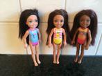 3 Barbie chelsea popjes - zo goed als nieuw!, Ophalen of Verzenden, Zo goed als nieuw, Barbie