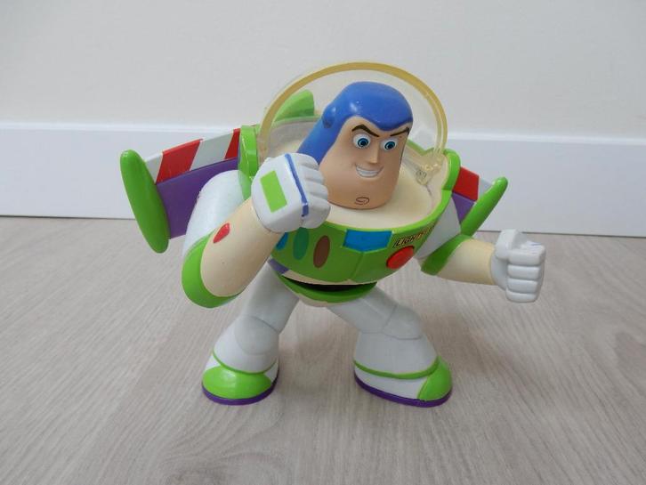 Buzz Lightyear pop met licht en geluid van Toy Story, Kinderen en Baby's, Speelgoed | Actiefiguren, Gebruikt, Ophalen of Verzenden