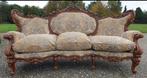 Italiaanse barok bank met fauteuils, Ophalen